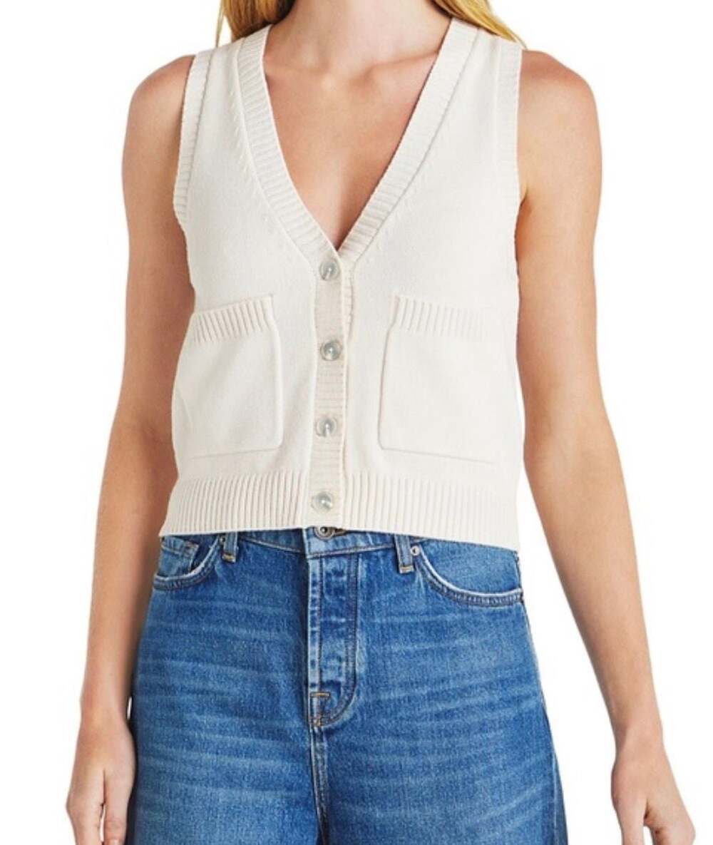 Splendid Collection Rosie Sweater Vest Size M